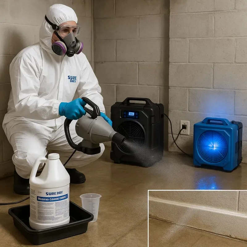 Sanitization and Odor Removal process in Antelope, CA