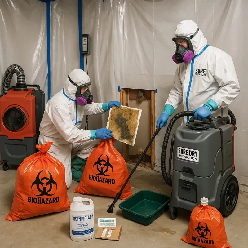 Contaminated Water Handling Protocols process in Antelope, CA