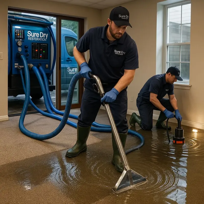 Water Extraction and Removal process in Antelope, CA